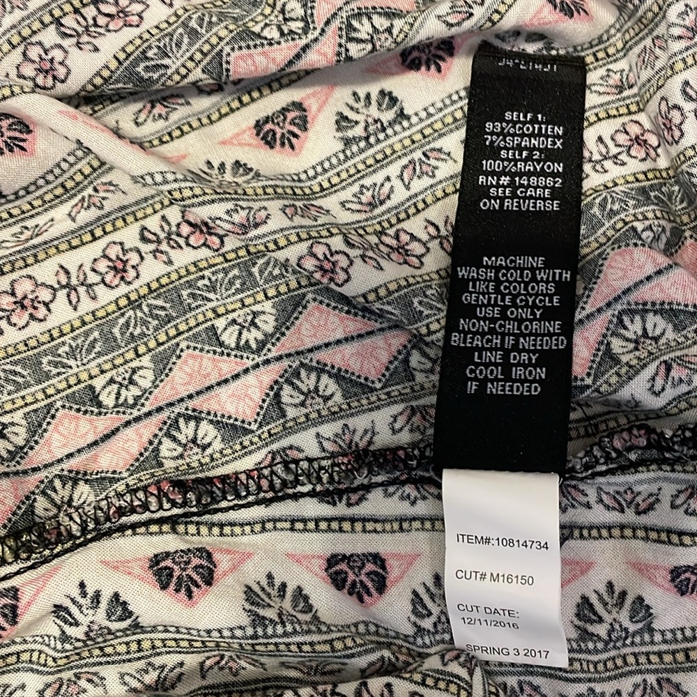 Torrid Womens Black Pink Feminine Cutie Swing Short Sleeve Dress Size 1 - Picture 4 of 4